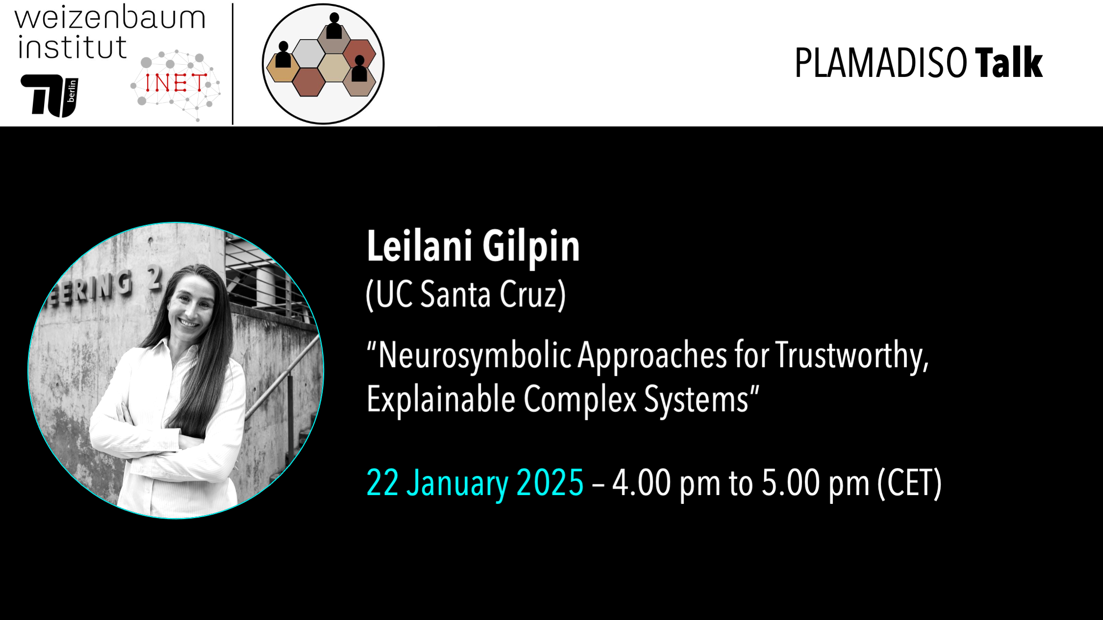 PLAMADISO Talk Leilani Gilpin