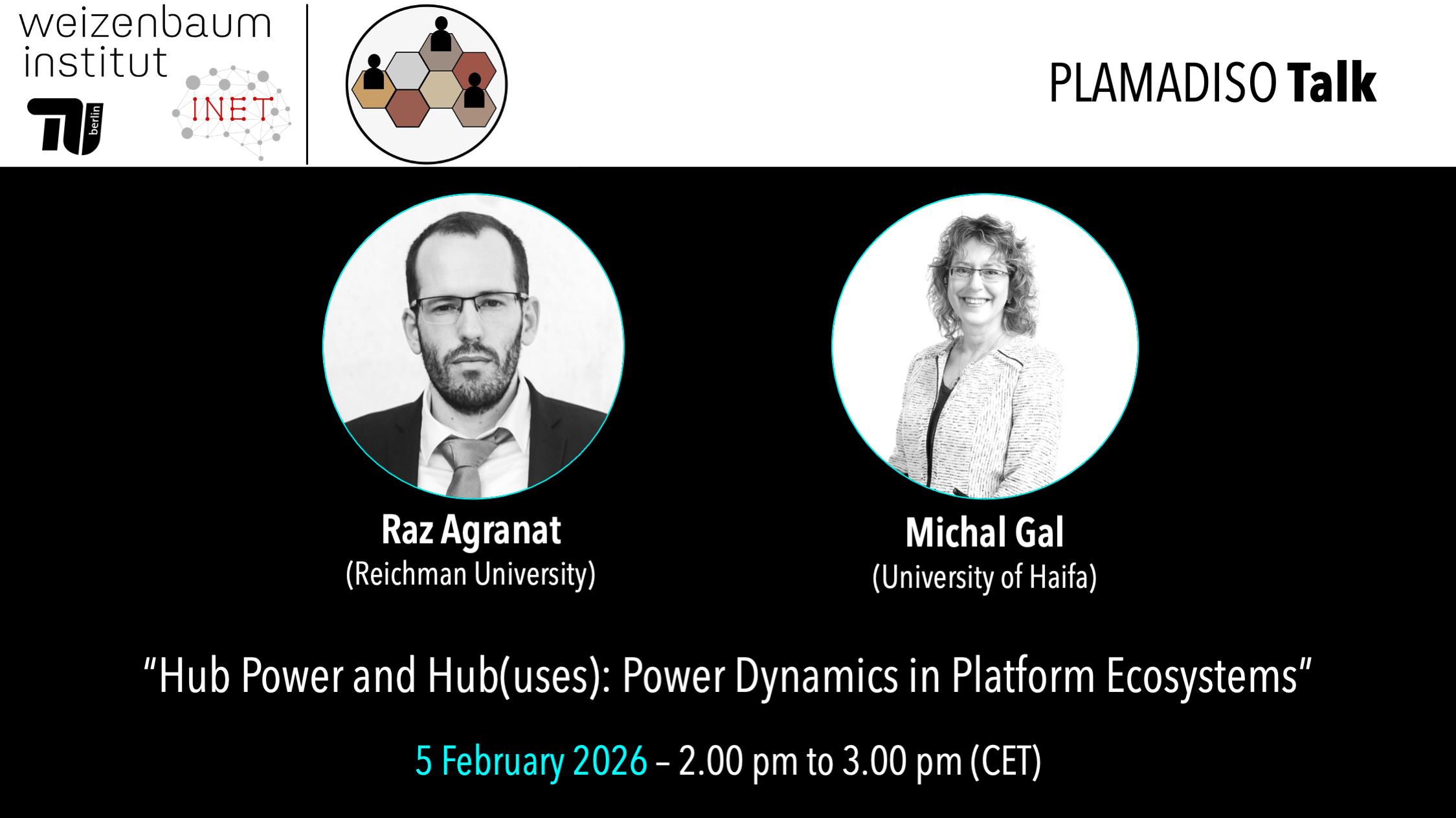 PLAMADISO Talk Raz and Michal