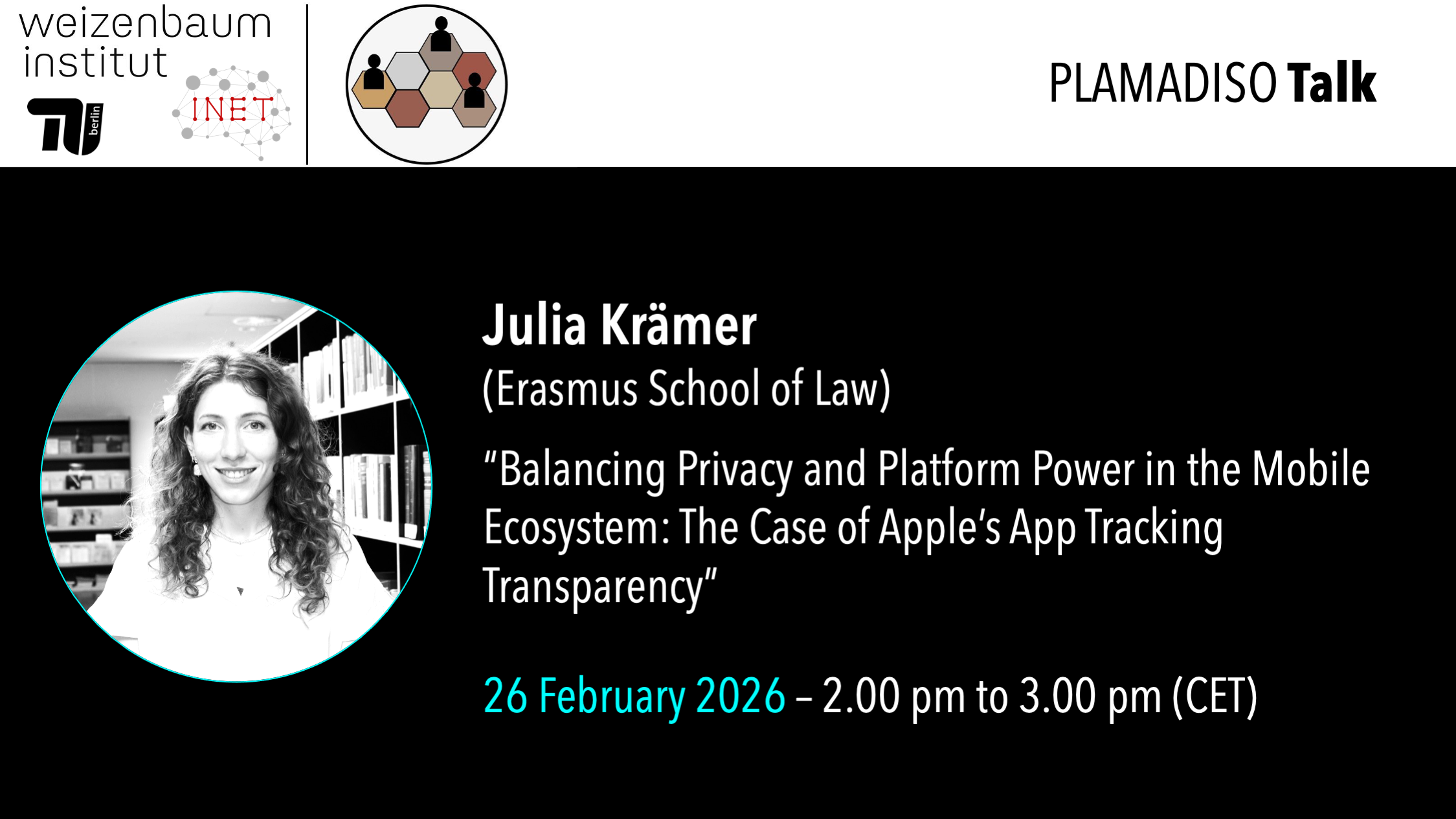 PLAMADISO Talk Julia Krämer