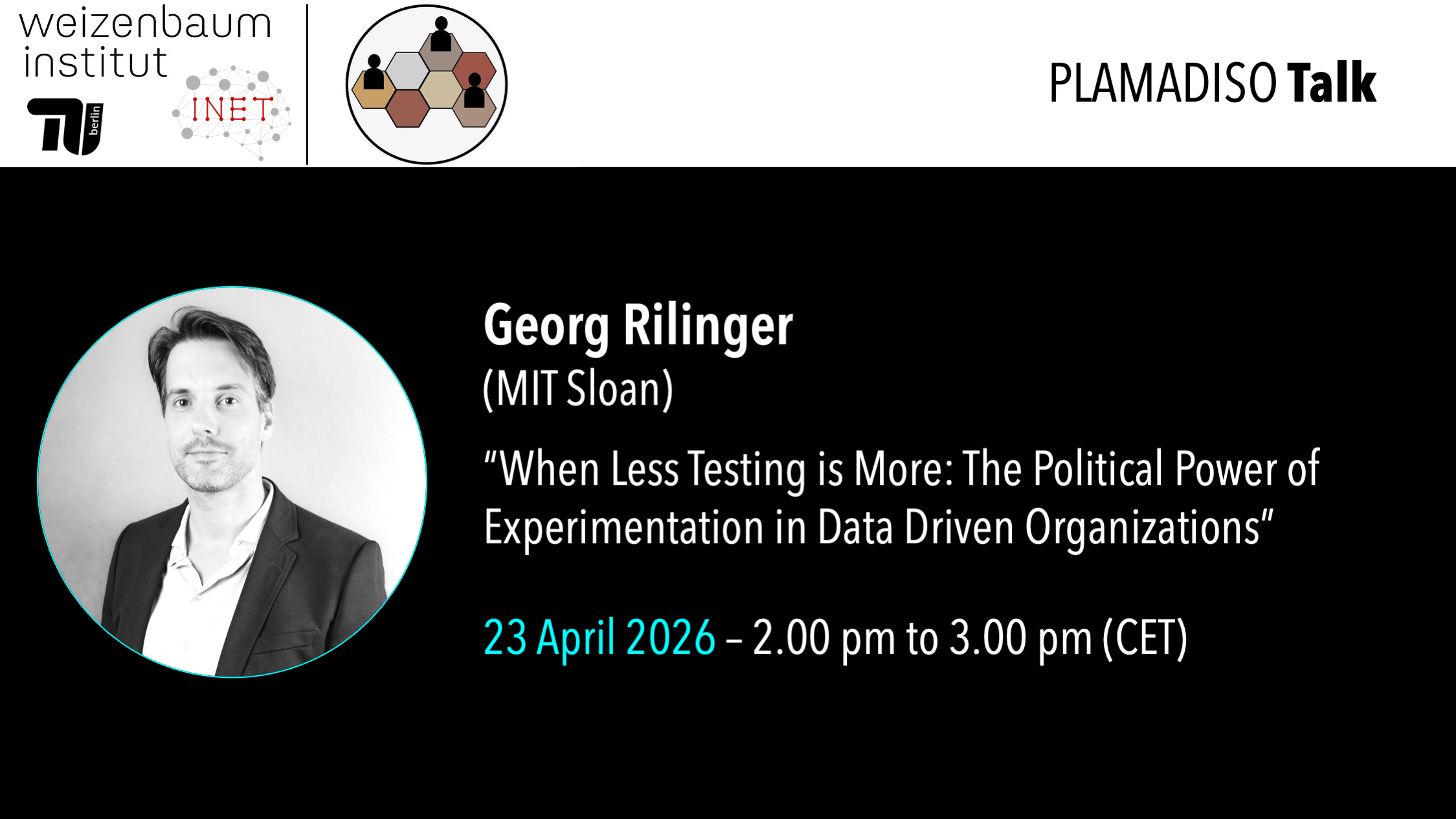 PLAMADISO Poster Georg Rillinger