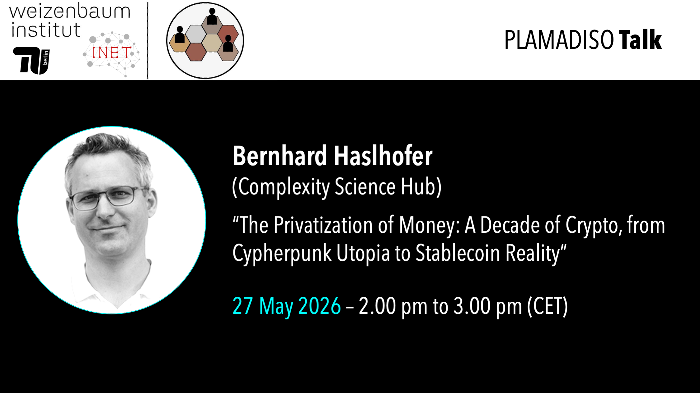 PLAMADISO Talk Haslhofer