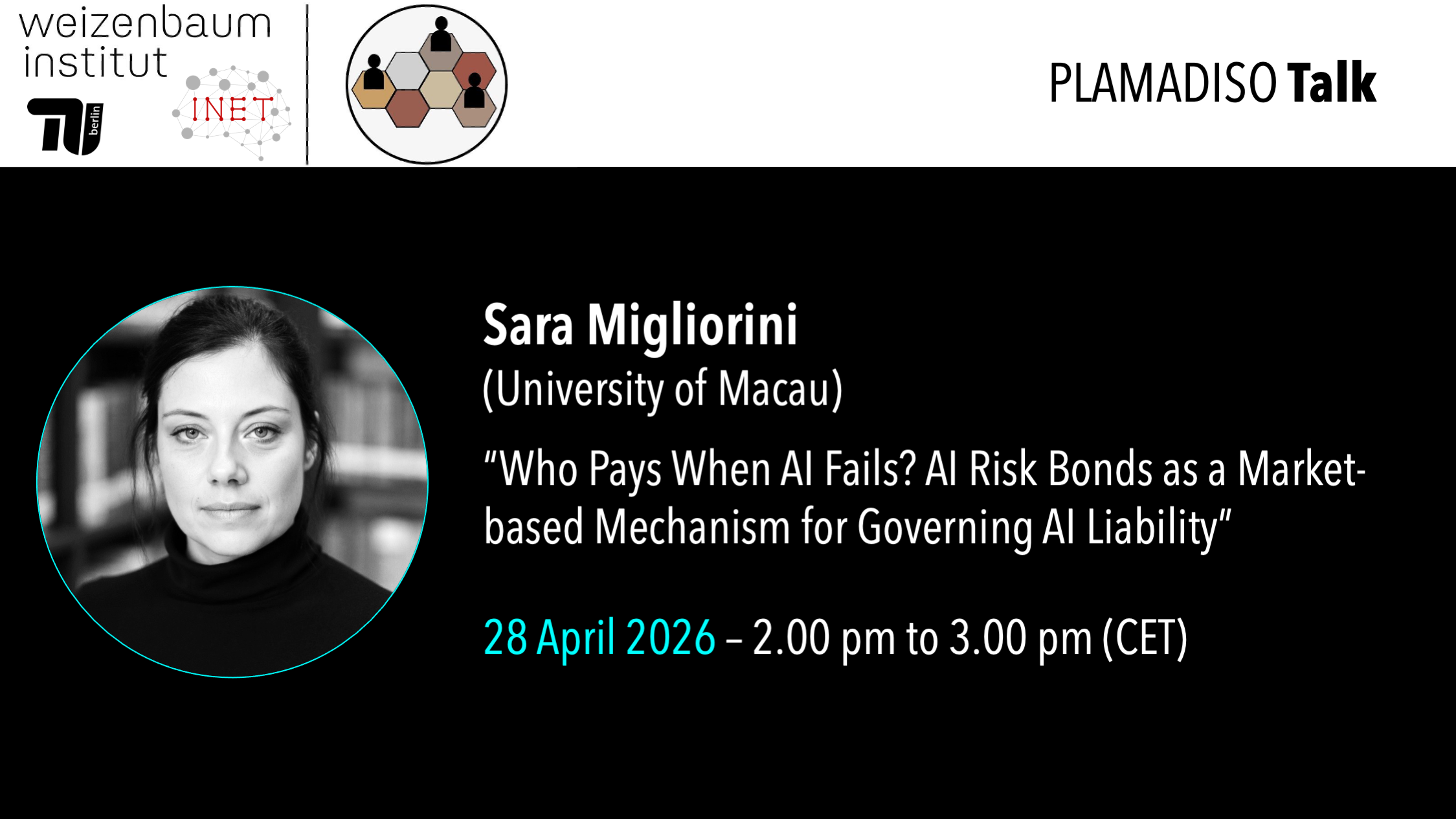 PLAMADISO Talk Sara Migliorini